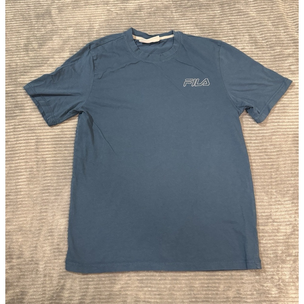 Vintage Y2K Sebastian FILA Men's T-Shirt‎ Size Small